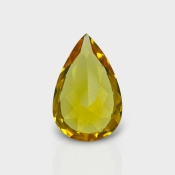 Yellow Beryl 12.5x8mm Faceted Pear AAA Grade Loose Gemstone - 142740