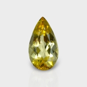 Yellow Beryl 13.5x7.5mm Faceted Pear AAA Grade Loose Gemstone - 142753
