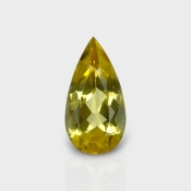 Yellow Beryl 13x7mm Faceted Pear AA+ Grade Loose Gemstone - 142754