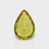 Yellow Beryl 14x9.5mm Faceted Pear AAA Grade Loose Gemstone - 142765