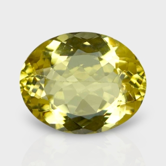 Yellow Beryl 13x10mm Faceted Oval AAA Grade Loose Gemstone - 142774