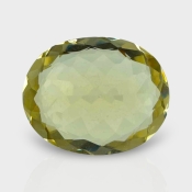 Yellow Beryl 12x10mm Faceted Oval AA+ Grade Loose Gemstone - 142780