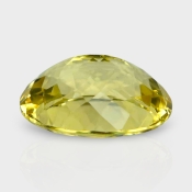 Yellow Beryl 12.5x10mm Faceted Oval AAA Grade Loose Gemstone - 142781