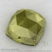 Olive Quartz Square Cushion Shape Calibrated Cabochons