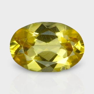 Yellow Beryl 12x8mm Faceted Oval AAA Grade Loose Gemstone - 142788