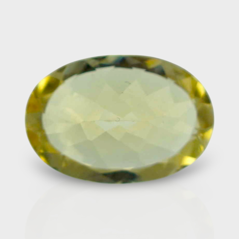 Yellow Beryl 13.5x9.5mm Faceted Oval AAA Grade Loose Gemstone - 142790
