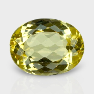 Yellow Beryl 12x9mm Faceted Oval AAA Grade Loose Gemstone - 142792