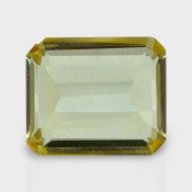 Yellow Beryl 10.5x9mm Step Cut Octagon AAA Grade Loose Gemstone - 154047