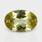 Yellow Beryl 14.5X9.5mm Faceted Oval AAA Grade Loose Gemstone - 154050