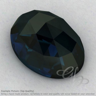 London Blue Topaz Oval Shape Calibrated Cabochons