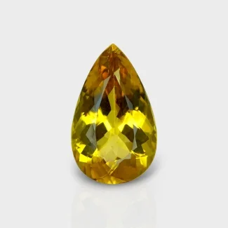 Yellow Beryl 16x10mm Faceted Pear AAA Grade Loose Gemstone - 158237
