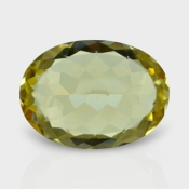 Yellow Beryl 17x12mm Faceted Oval AAA Grade Loose Gemstone - 158239