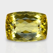 Yellow Beryl 18x13mm Faceted Cushion AAA Grade Loose Gemstone - 158240