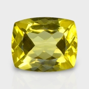 Yellow Beryl 12.5x10.5mm Faceted Cushion AAA Grade Loose Gemstone - 158241