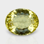 Yellow Beryl 16x13mm Faceted Oval AAA Grade Loose Gemstone - 158242