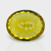 Yellow Beryl 17x14mm Faceted Oval AAA Grade Loose Gemstone - 158244