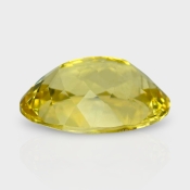 Yellow Beryl 16.5x13mm Faceted Oval AAA Grade Loose Gemstone - 158246