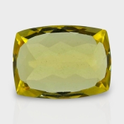 Yellow Beryl 14x10.5mm Faceted Cushion AAA Grade Loose Gemstone - 158247