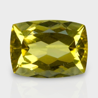 Yellow Beryl 14x10.5mm Faceted Cushion AAA Grade Loose Gemstone - 158247