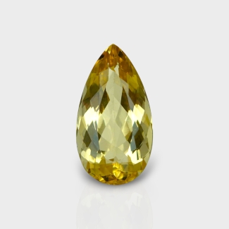 Yellow Beryl 18.5x10mm Faceted Pear AAA Grade Loose Gemstone - 158248