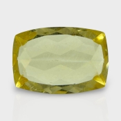 Yellow Beryl 14x10mm Faceted Cushion AA+ Loose Gemstone - 158249