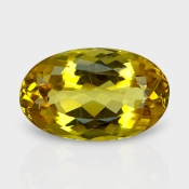 Yellow Beryl 16x10mm Faceted Oval AAA Grade Loose Gemstone - 158252