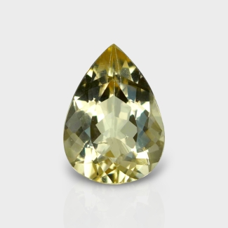 Yellow Beryl 16x11.5mm Faceted Pear AA+ Grade Loose Gemstone - 158253