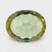 Yellow Beryl 15x12mm Faceted Oval AA+ Grade Loose Gemstone - 158258