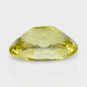 Yellow Beryl 15x12mm Faceted Oval AA+ Grade Loose Gemstone - 158258