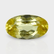 Yellow Beryl 14.5x8.5mm Faceted Oval AA+ Loose Gemstone - 159137