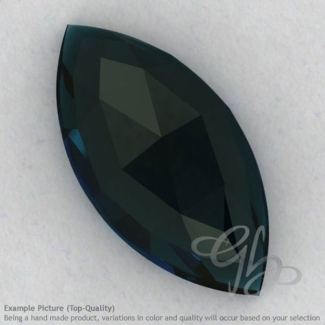 London Blue Topaz Marquise Shape Calibrated Cabochons