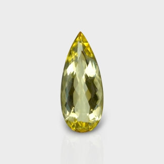 Yellow Beryl 17x7.5mm Faceted Pear AAA Grade Loose Gemstone - 159139