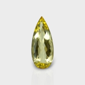 Yellow Beryl 17x7.5mm Faceted Pear AAA Grade Loose Gemstone - 159139