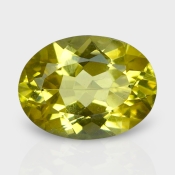 Yellow Beryl 12.5x9.5mm Faceted Oval AAA Grade Loose Gemstone - 159140