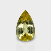 Yellow Beryl 15.5x9.5mm Faceted Pear AAA Grade Loose Gemstone - 160336