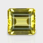 Yellow Beryl 9x9.5mm Step Cut Octagon AAA Grade Loose Gemstone - 142718