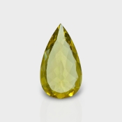 Yellow Beryl 16x9mm Faceted Pear AAA Grade Loose Gemstone - 142729