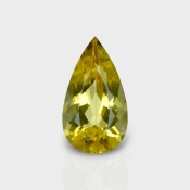 Yellow Beryl 16x9mm Faceted Pear AAA Grade Loose Gemstone - 142729