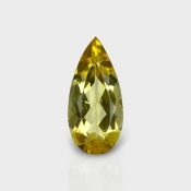 Yellow Beryl 15x7mm Faceted Pear AAA Grade Loose Gemstone - 142734