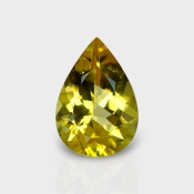 Yellow Beryl 13x9mm Faceted Pear AAA Grade Loose Gemstone - 142741