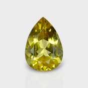 Yellow Beryl 13x9.5mm Faceted Pear AA+ Grade Loose Gemstone - 142744