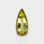 Yellow Beryl 18x8.5mm Faceted Pear AAA Grade Loose Gemstone - 142758