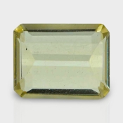 Yellow Beryl 10.5X8.5mm Step Cut Octagon AAA Grade Loose Gemstone - 154048
