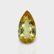 Yellow Beryl 18.5x10mm Faceted Pear AAA Grade Loose Gemstone - 158265