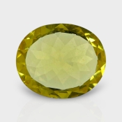 Yellow Beryl 12x10mm Faceted Oval AAA Grade Loose Gemstone - 158307