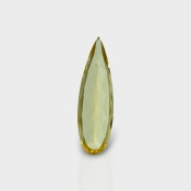 Yellow Beryl 23x7mm Faceted Pear AAA Grade Loose Gemstone - 160339