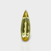 Yellow Beryl 23x7mm Faceted Pear AAA Grade Loose Gemstone - 160339