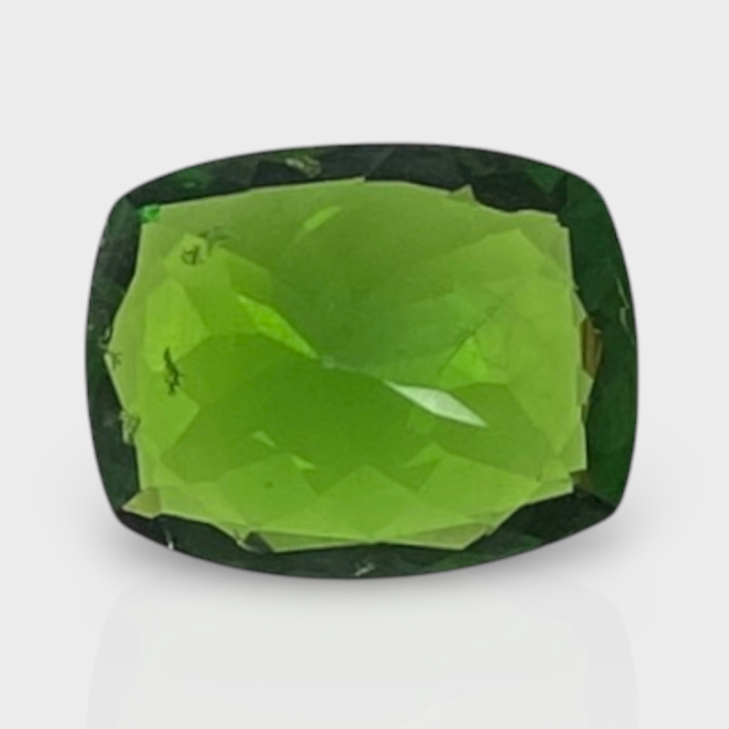 Tsavorite Garnet 9.53x7.49mm Faceted Cushion AAA Loose Gemstone - 170298