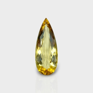 Yellow Beryl 30x15mm Faceted Pear AAA Grade Loose Gemstone - 158232