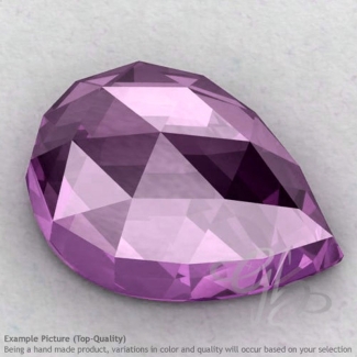 Brazilian Amethyst Pear Shape Calibrated Cabochons